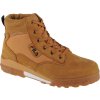 Hnedé členkové topánky Fila Grunge II Mid