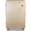 SOLIER Zlatý cestovný kufor AVENTOR vel. XL