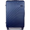 SOLIER Tmavomodrý cestovný kufor AVENTOR veľ. M