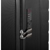 SOLIER Čierny cestovný kufor AVENTOR 55x40x20 cm