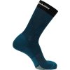 Tmavomodré funkčné ponožky Salomon X Ultra Crew Socks