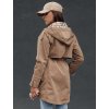 Dámska svetlohnedá parka FASHLOVE
