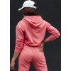 Koralová crop mikina s kapucňou TRENDHOOD