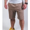 Pánske béžové voľnočasové kraťase