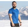 Funkčné pánske modré tričko