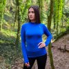Dámske modré termo tričko