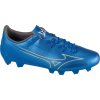 Modré pánske kopačky Mizuno Alpha Select FG