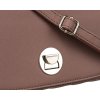 David Jones béžová crossbody kabelka s prešívanými bočnými stranami