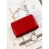 Červená dámska kožená peňaženka Peterson Y702