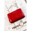 Červená dámska kožená peňaženka Peterson Y702