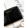 Čierna dámska kožená peňaženka Peterson Y701