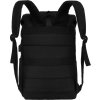 Čierny športový batoh na notebook s praktickými vreckami Peterson