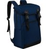 Tmavomodrý športový batoh na notebook s praktickými vreckami Peterson