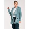 Mätový dámsky pletený kardigán