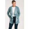 Mätový dámsky pletený kardigán
