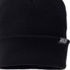 Čierna zimná čiapka Jack Wolfskin Rib Hat Beanie (Veľkosť ONE SIZE)