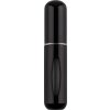 Čierna sada 5 plniteľných rozprašovačov na parfum 5 ml