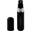 Čierna sada 5 plniteľných rozprašovačov na parfum 5 ml