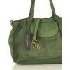 MARCO MAZZINI Zelená dámska shopper bag (Veľkosť ONE SIZE)