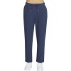 Tmavomodré dámske tepláky Skechers Slip-Ins: GO Walk Uptown Pant (Veľkosť L)
