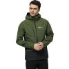 Tmavozelená pánska hardshellová bunda Jack Wolfskin Eagle Peak 2l Jkt M