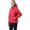 Červená dámska športová bunda Jack Wolfskin Highest Peak 3l Jkt W