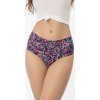 Dámske brazílky s vyšším pásom Julimex Cranberries Brasil Maxi