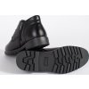 Čierne zateplené pánske členkové poltopánky (Veľkosť 40)