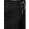 Čierne džínsové kraťasy