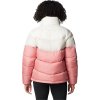 Ružovo-smotanová dámska zimná prešívaná bunda Columbia Puffect II Colorblock Jacket (Veľkosť L)
