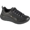 Čierne dámske kožené tenisky Skechers Arch Fit 2.0 - Star Bound