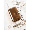 Malá rosegold peňaženka z prírodnej kože Peterson Y706