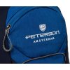Modrý turistický batoh Peterson