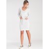 Svetlosivé dámske športové šaty s dlhým rukávom
