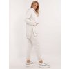 Svetlosivá dámska súprava s crop-topom