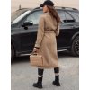 Camel dámsky dlhý oversize kabát CAMELLYN