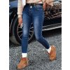Dámske úzke džínsy s opaskom JEANLIFE