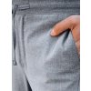 Pánske sivé látkové nohavice