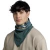 Tmavozelený nákrčník s maskáčovým vzorom Buff Mountain Bandana