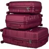 Burgundy 3dielna sada kufrov Peterson (Veľkosť Sada kufrov)