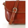 MARCO MAZZINI Camel elegantná crossbody kabelka (Veľkosť ONE SIZE)