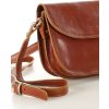 MARCO MAZZINI Camel elegantná crossbody kabelka (Veľkosť ONE SIZE)