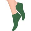 Zelené členkové dámske ponožky Art. 052