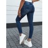 Tmavomodré dámske slim fit džínsy ACORN