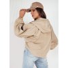Béžová oversize ľahká bunda CATRAL