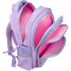 Dvojkomorový dievčenský svetlofialový školský batoh Peterson