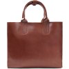Dámska hnedá kožená kabelka BELVIANA (Veľkosť ONE SIZE)