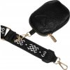Rovicky Čierna crossbody taška s odnímateľnou peňaženkou