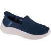 Tmavomodré dámske tenisky Skechers Slip-Ins: GO WALK Flex - Relish