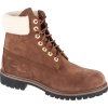 Hnedé pánske členkové topánky Timberland Premium 6 In WP Boot